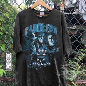 Carolina Halloween Horror Movie Young Football Game Day Shirt